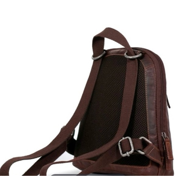 Jack Georges Voyager Mini Convertible Backpack/Crossbody Bag Brown main image 3